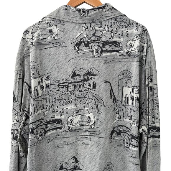 Jacquemus La Chemise Corto Printed Long Sleeve Shirt IT 48‎ US 12 NWT - Picture 8 of 13